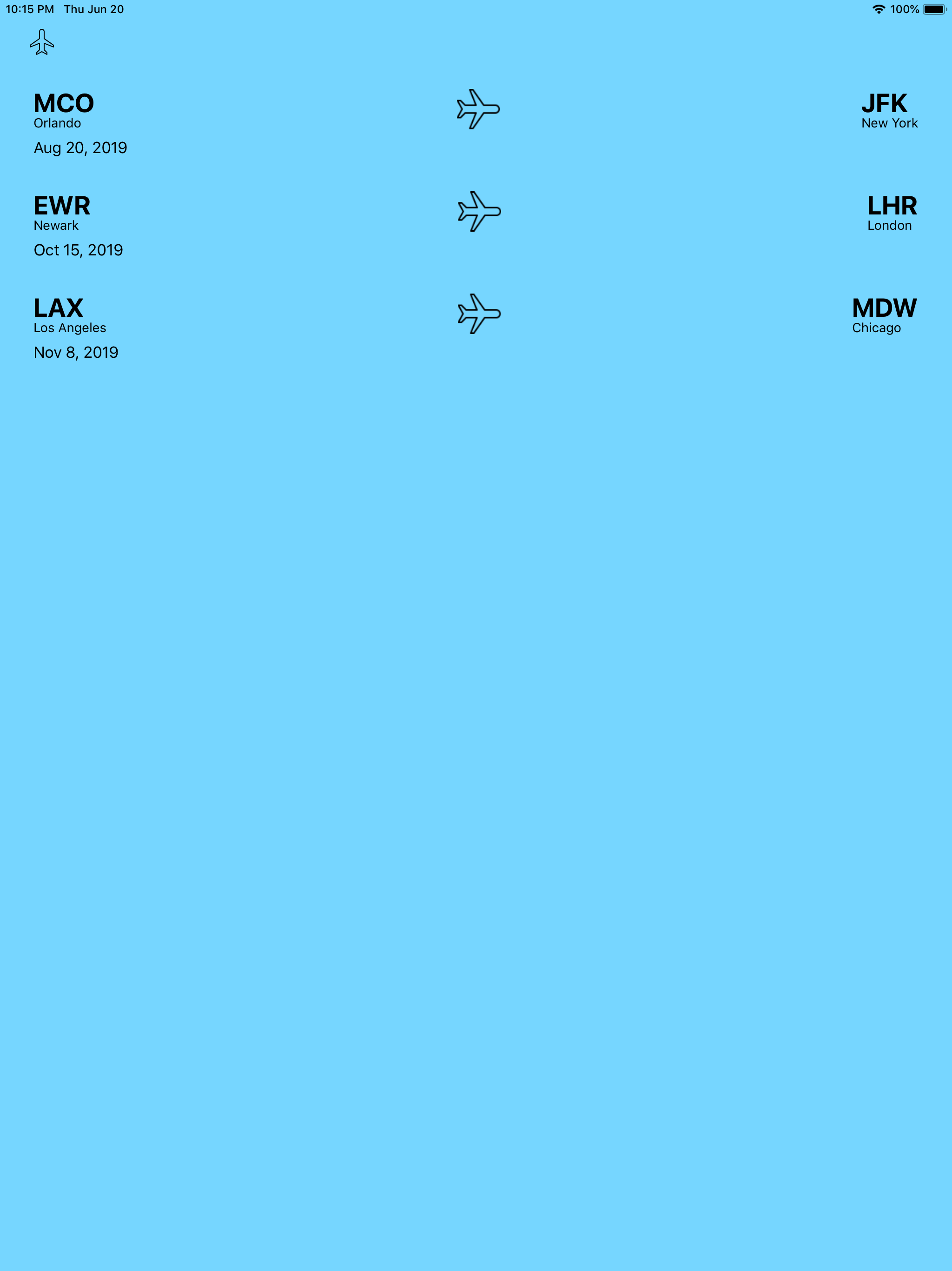 Flight Alert screenshot